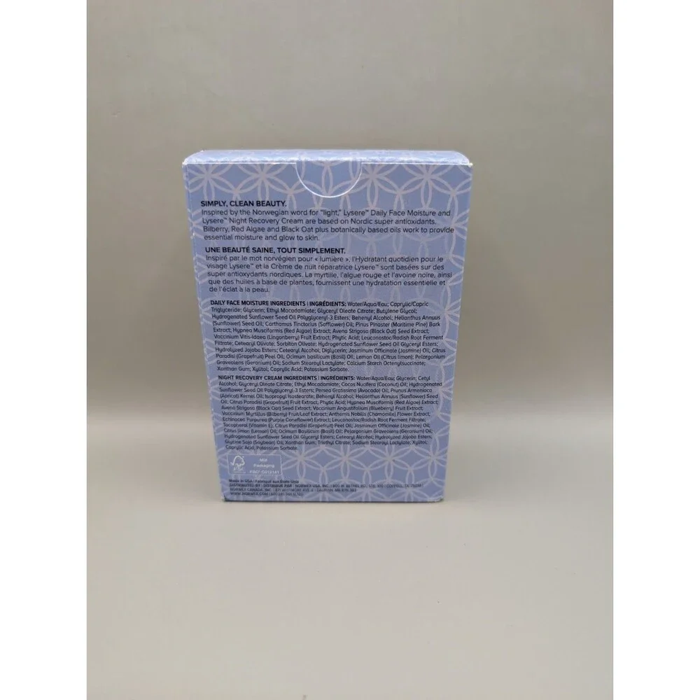 norwex lysere essential day and night moisturizing gift set